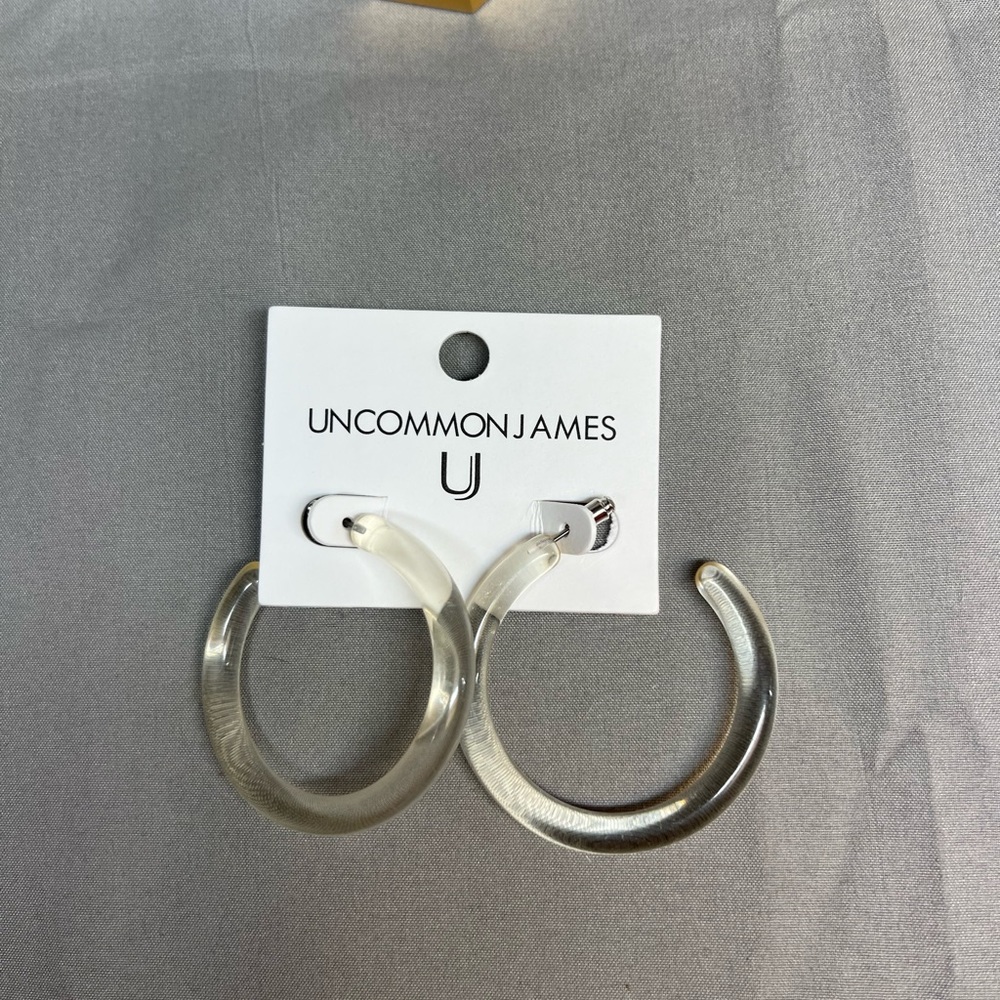 Uncommon James Sobro Lucite Hoops